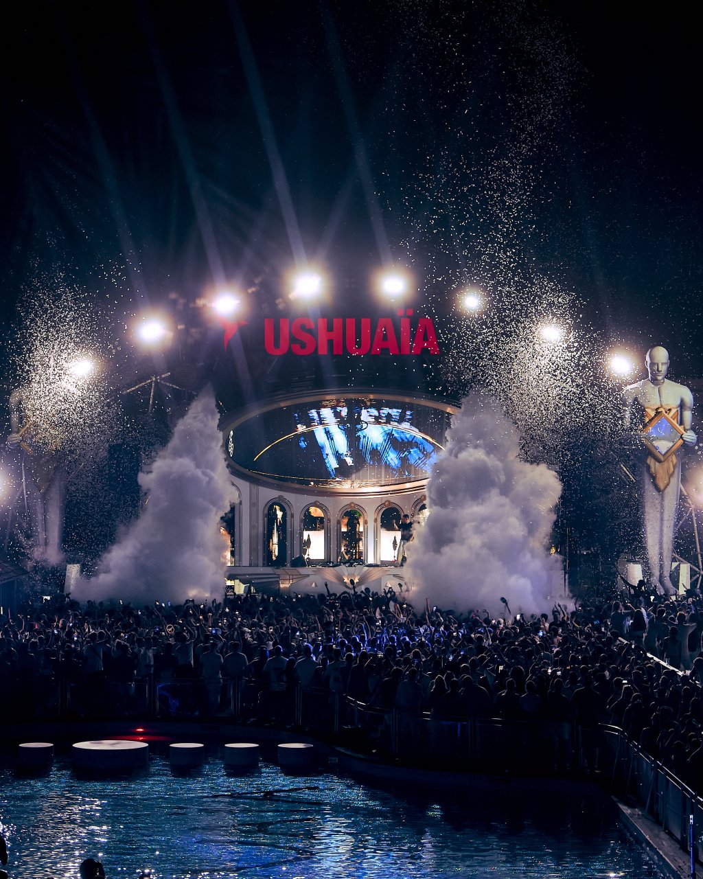 Tomorrowland and Dimitri Vegas and Like Mike. Ushua&iuml;a Ibiza. 2026.