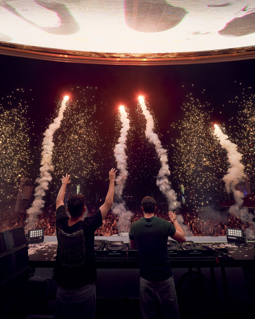 Tomorrowland and Dimitri Vegas & Like Mike at Ushua&iuml;a Ibiza in 2026.