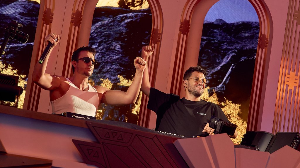 Tomorrowland and Dimitri Vegas and Like Mike. Ushuaïa Ibiza. 2025.