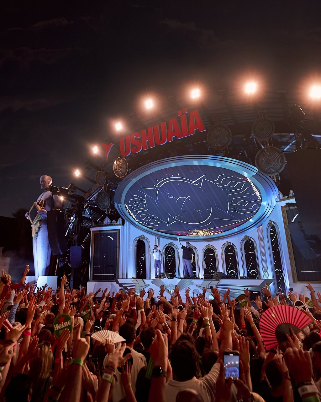 Tomorrowland and Dimitri Vegas and Like Mike. Ushuaïa Ibiza. 2025.