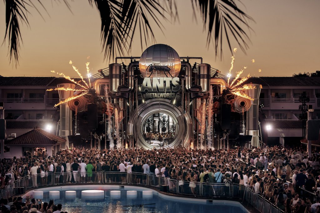 ANTS METALWORKS. Ushuaia Ibiza 2025.