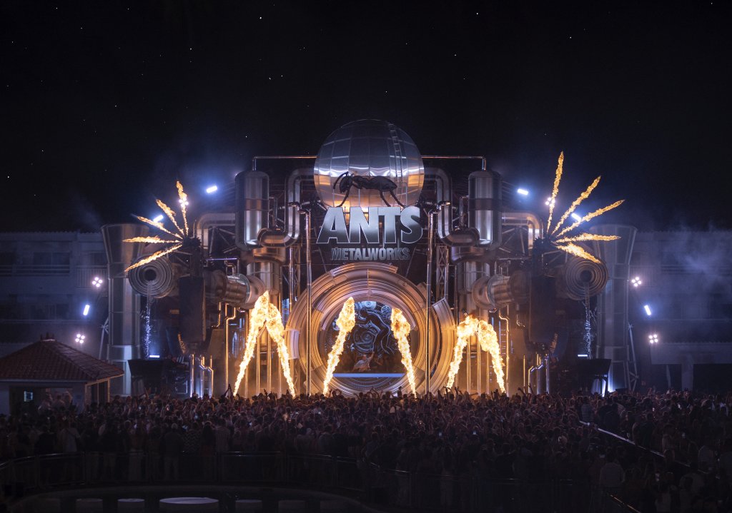 ANTS METALWORKS. Ushuaia Ibiza 2025.