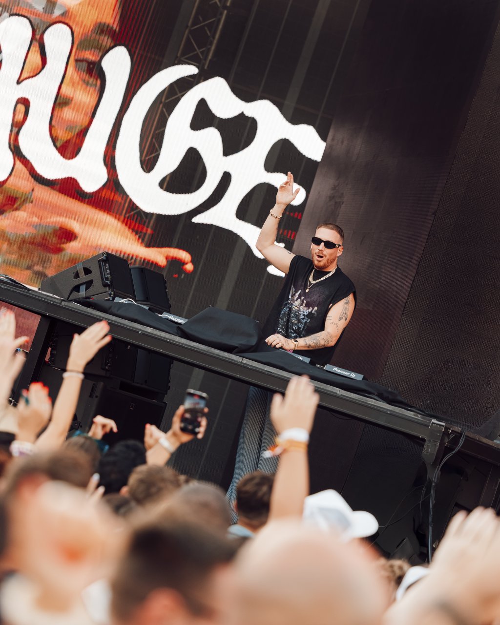 HUGEL Day and Night party at Ushua&iuml;a Ibiza. 2026.