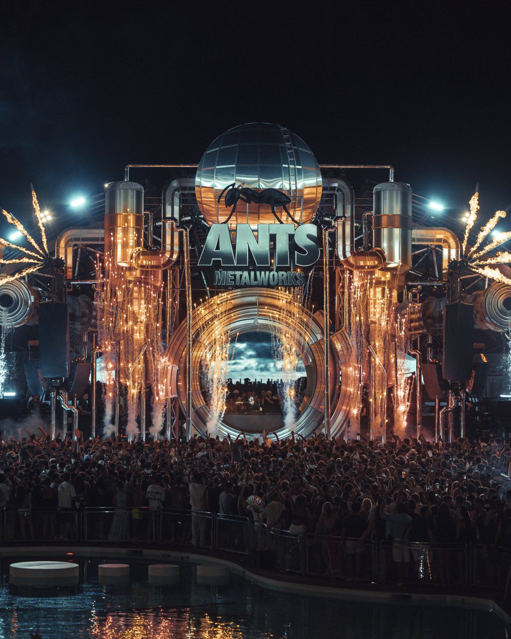 ANTS METALWORKS. Ushuaia Ibiza 2025.