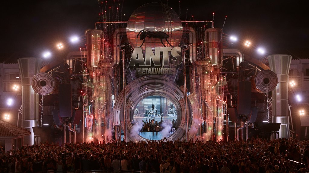 ANTS METALWORKS. Ushuaia Ibiza 2025.