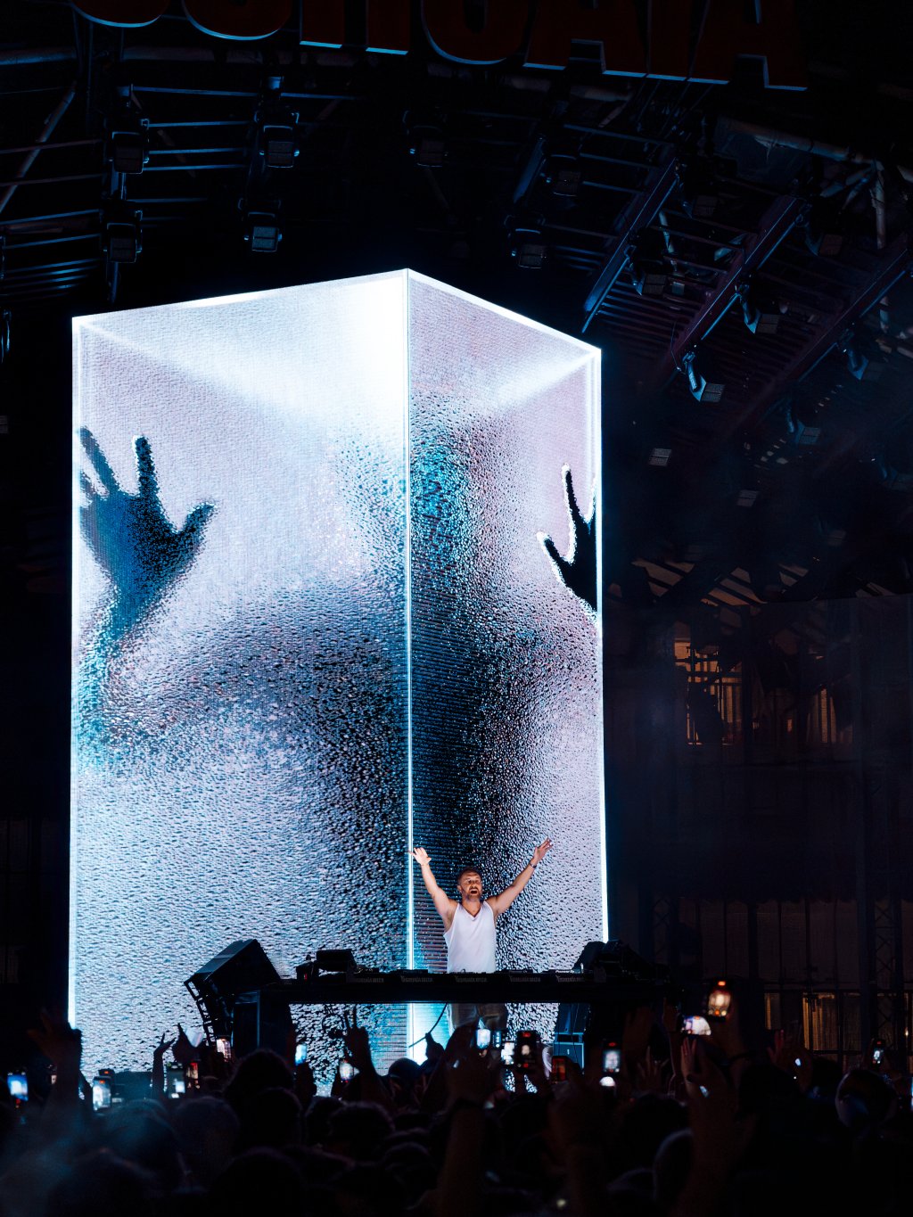 David Guetta performs at F*** ME I'm FAMOUS! at Ushua&iuml;a Ibiza. 2026.