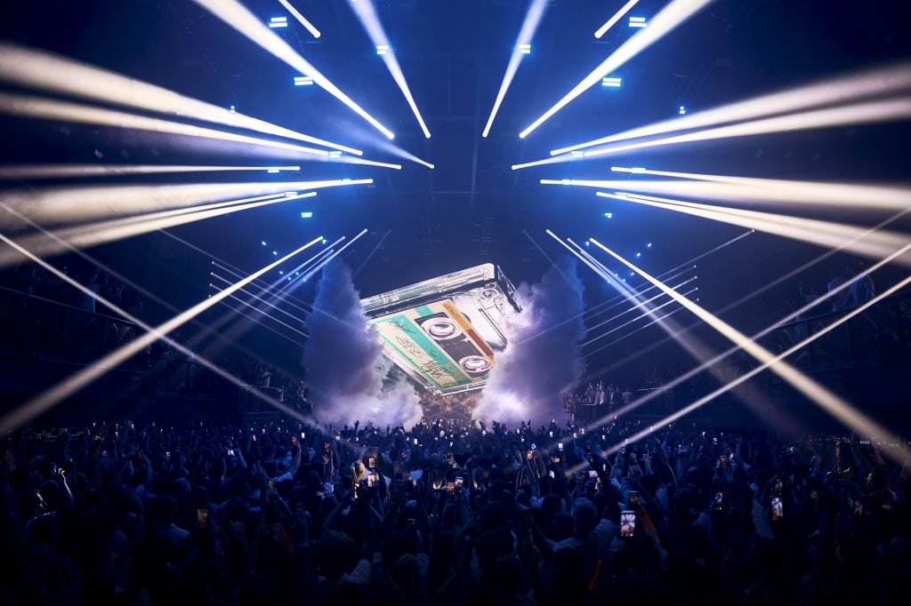 David Guetta's Galactic Circus at [UNVRS]. 2026.