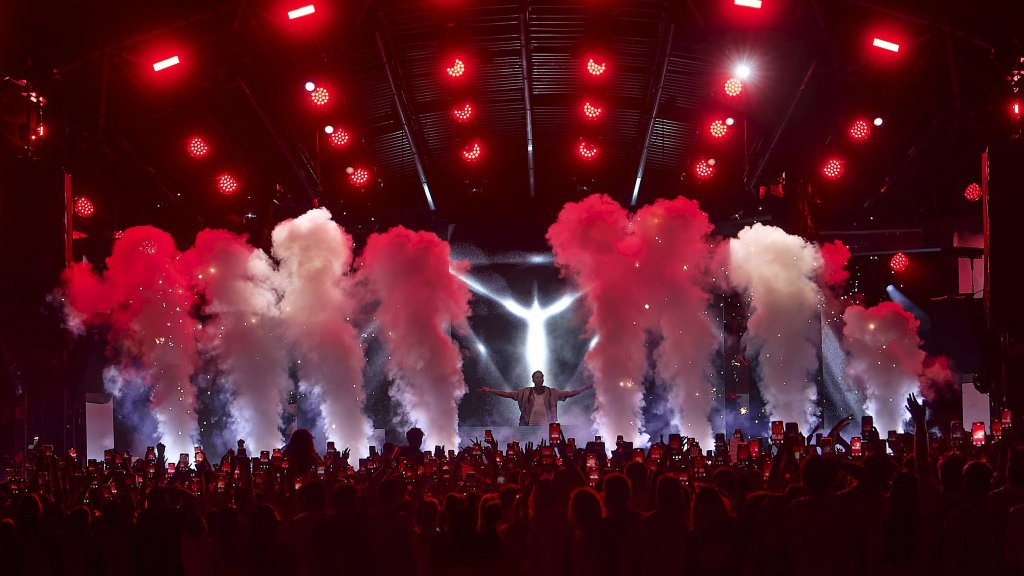 Calvin Harris DJ residency at Ushuaïa Ibiza every Tuesday and Friday at Ushuaïa Ibiza in 2025.