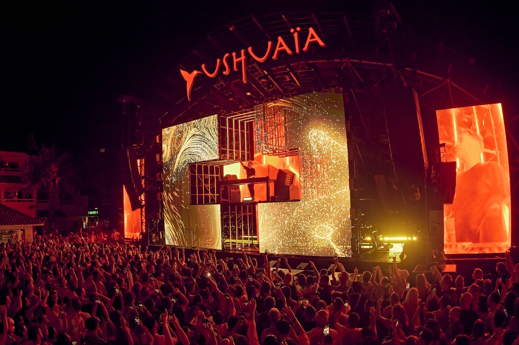 Martin Garrix performs at Ushuaïa Ibia for his Thursday night DJ residency.
