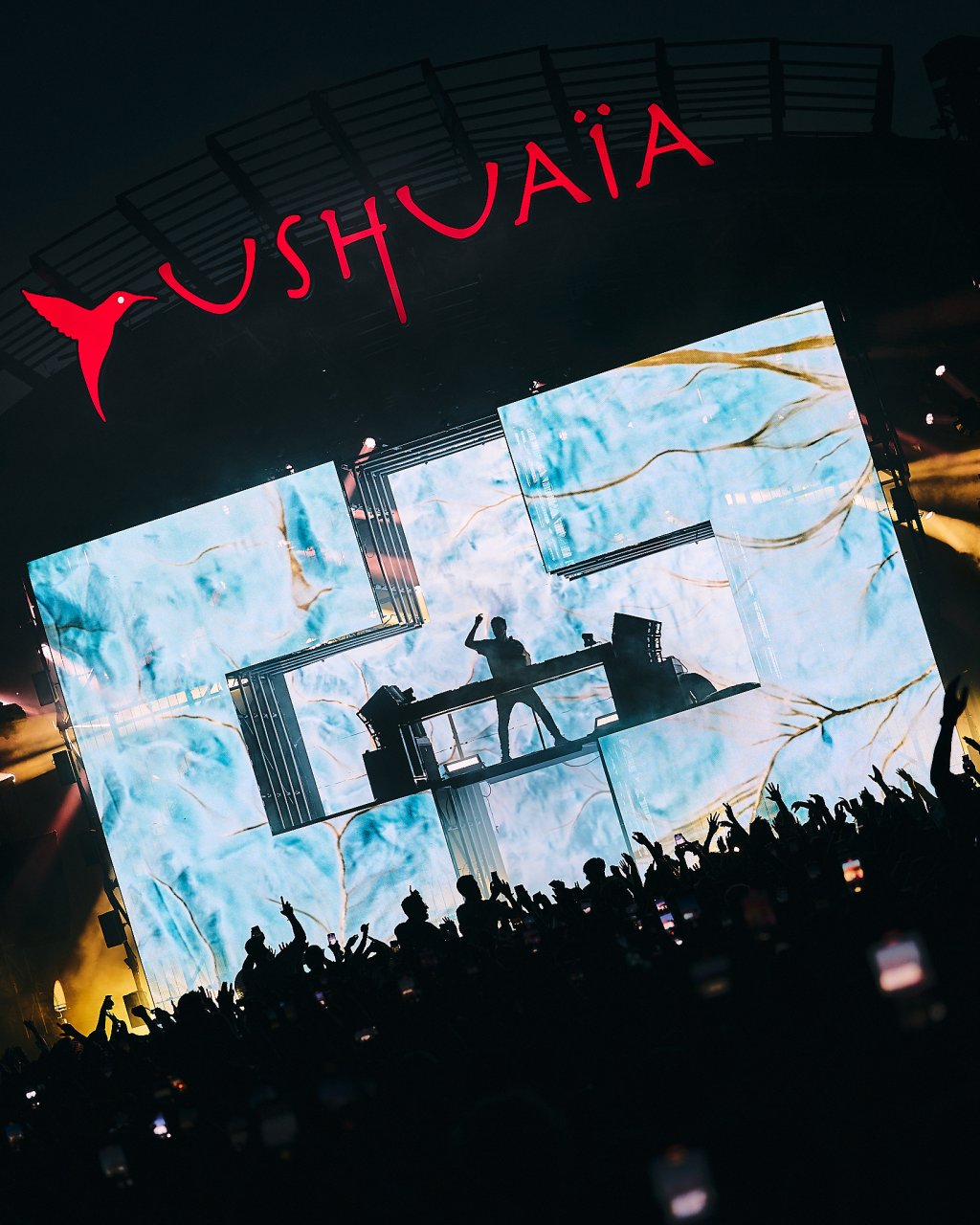 Martin Garrix performs at his Ushuaïa Ibiza residency 2023.